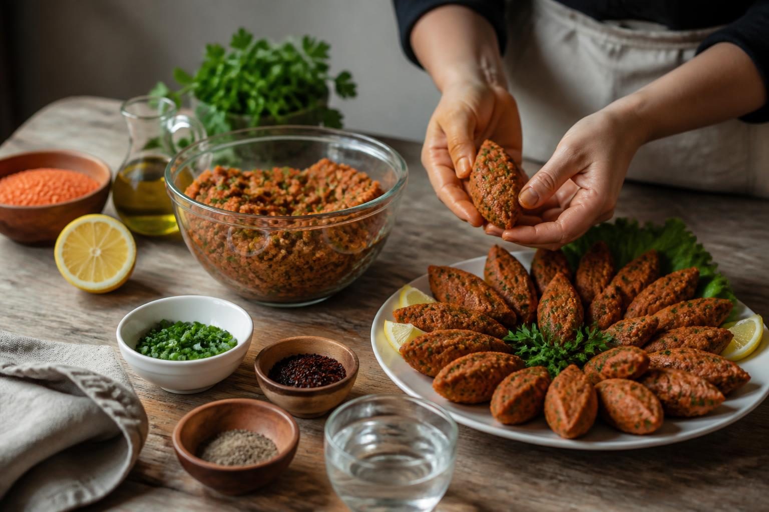 Kıvamı Dağılmayan Mercimek Köftesi Tarifi: Ölçü, Dinlendirme ve Şekil Verme Rehberi